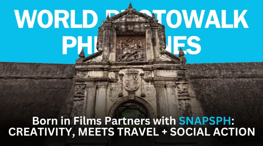 Born in Film partners with SnapsPH in Supporting World PhotoWalk Philippines 2024